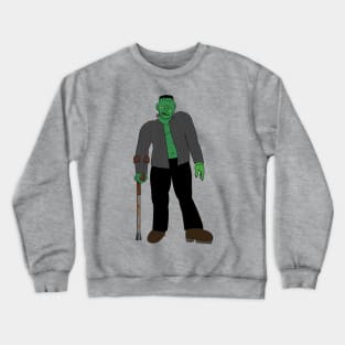 Frankenstein's Disabled "Monster" Crewneck Sweatshirt